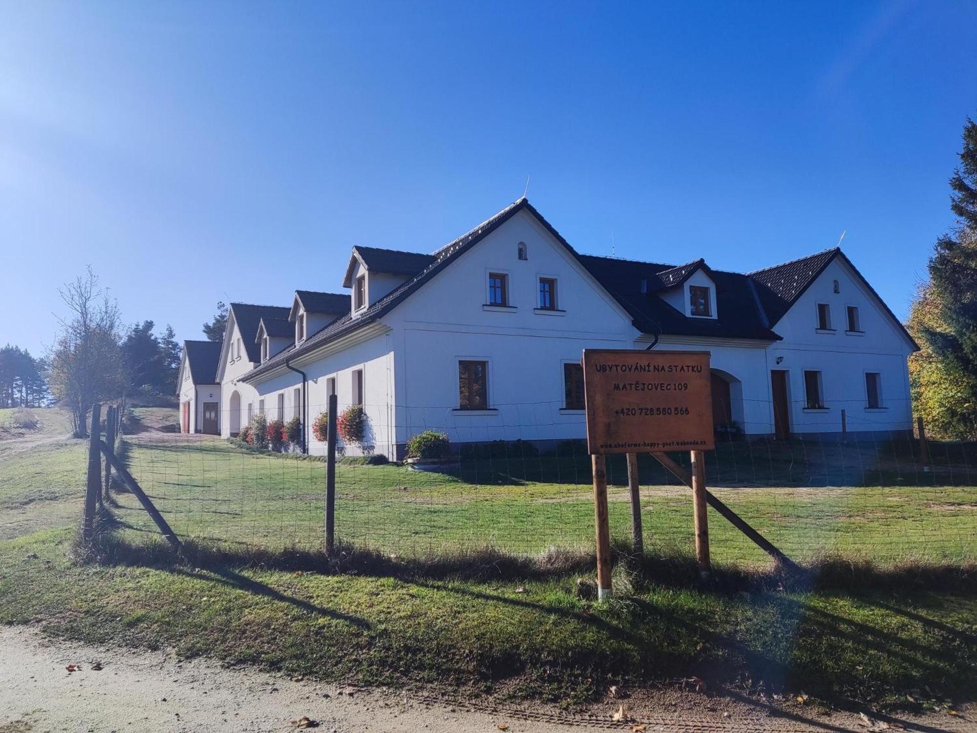 Matejovec 109 & Ubytovani Na Statku Český Rudolec 外观 照片